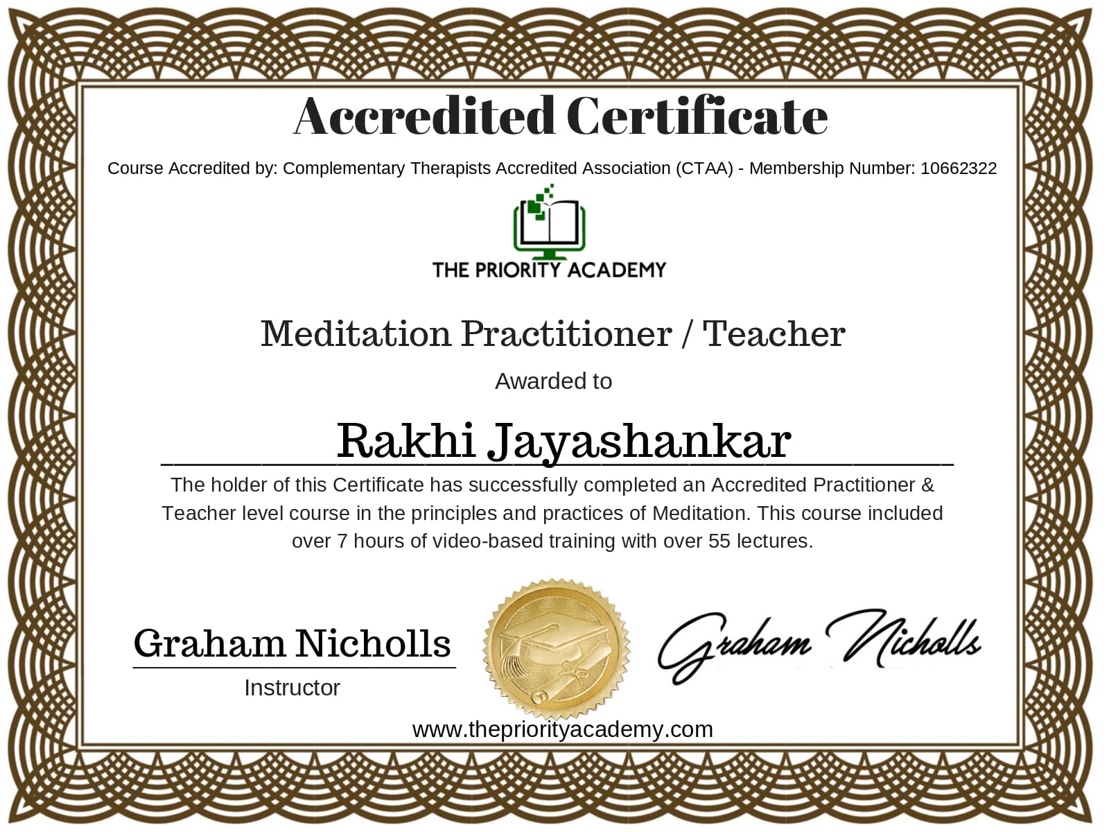 Rakhi Meditation Practitioner