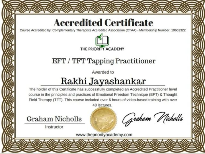 Rakhi EFT Tapping